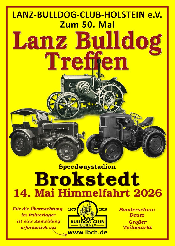 Plakat LBCH Brokstedt Treffen 2026